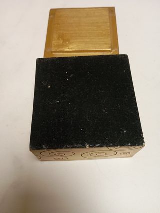 Caja de porcelana estilo Klimt