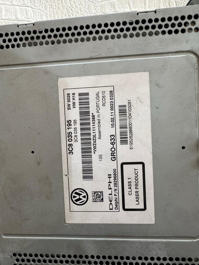 Radio Pantalla VW Scirocco