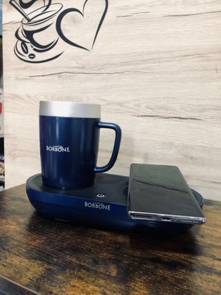 SmartCup Caffè Borbone con caricatore wireless