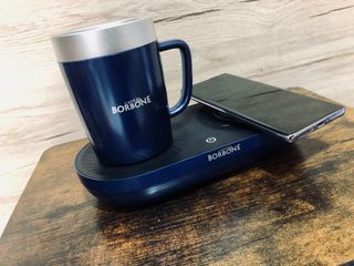 SmartCup Caffè Borbone con caricatore wireless