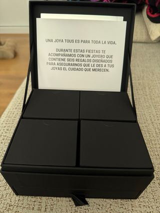 Joyero Tous Caja Cartón Duro