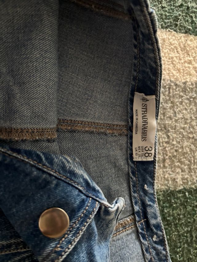 Falda pantalón vaquera azul