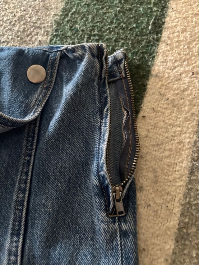 Falda pantalón vaquera azul