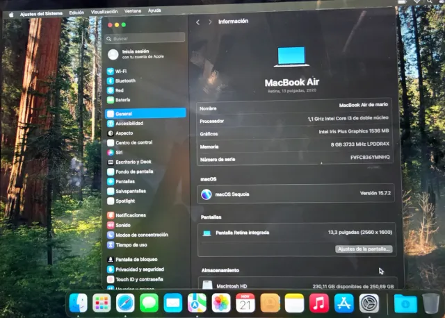 MacBook Air 13 Plata