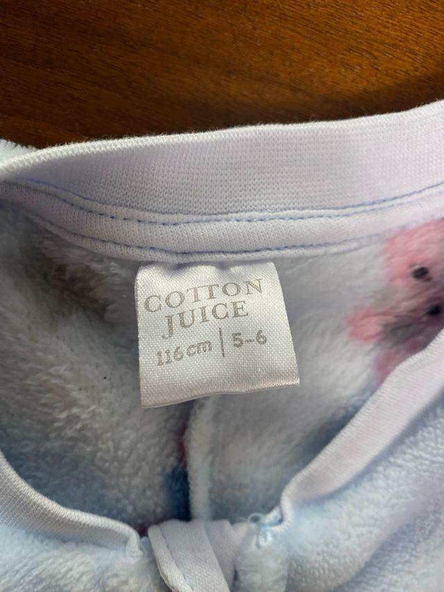 Pijama Peppa Pig mono cremallera Azul y Rosa