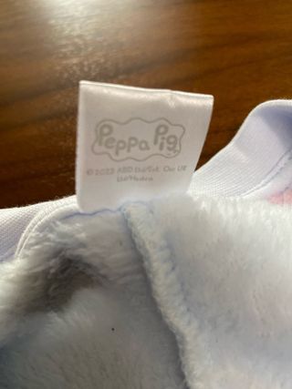 Pijama Peppa Pig mono cremallera Azul y Rosa