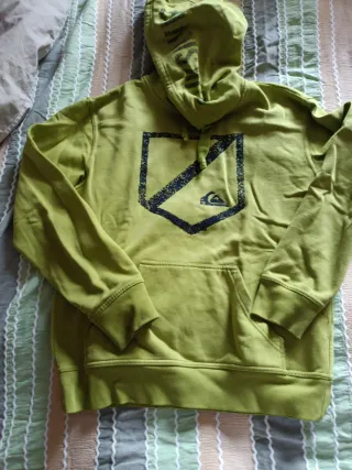 Sudadera Quiksilver verde hombre