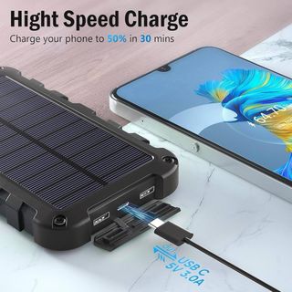 Cargador Solar E.POWER 26800mAh Nuevo