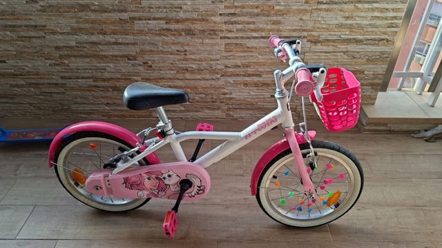 Bicicleta Infantil BTWIN Doctor Girl 16”