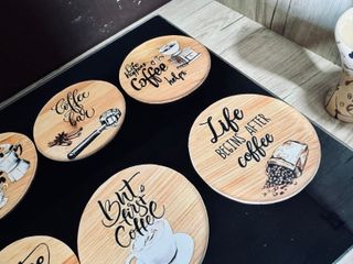 Sottobicchieri set da 6