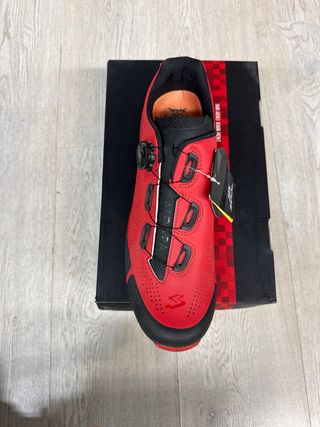 Zapatillas Ciclismo BTT Spiuk T48 Rojas