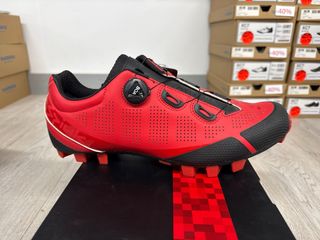 Zapatillas Ciclismo BTT Spiuk T48 Rojas