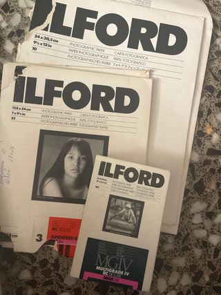 Papel Fotográfico Blanco y Negro ILFORD