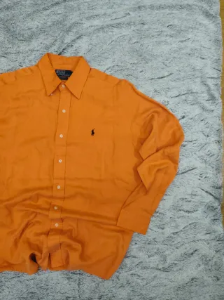 Polo Ralph Lauren Classic Shirt Orange – Vintage