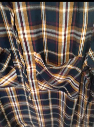 Camisa/casaca cuadros multicolor