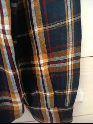 Camisa/casaca cuadros multicolor