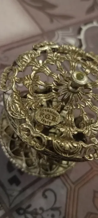 Giostrina Cavalli Vintage Argento