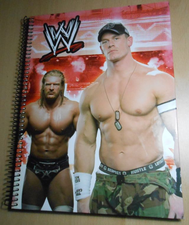 Quaderno WWE John Cena Triple H