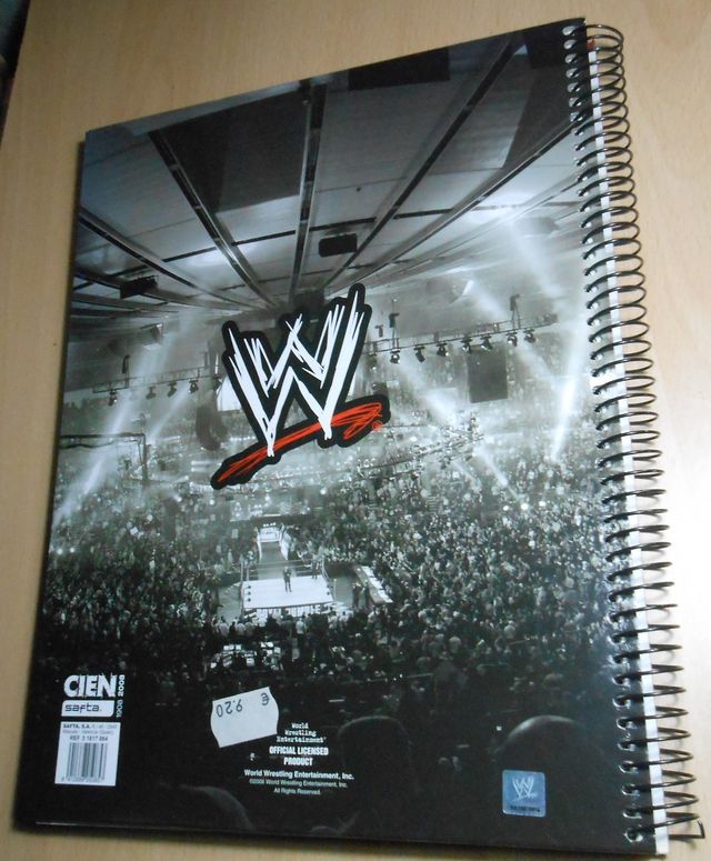 Quaderno WWE John Cena Triple H