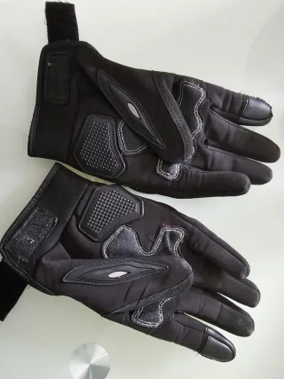 Guantes Suomy Moto Negro. Talla M.
