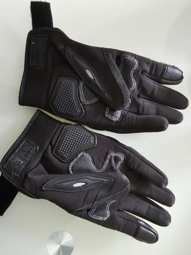 Guantes Suomy Moto Negro. Talla M.
