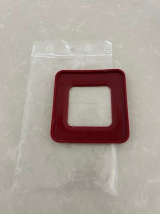 Embellecedor Delta Dore Tybox 5100 Vermelho