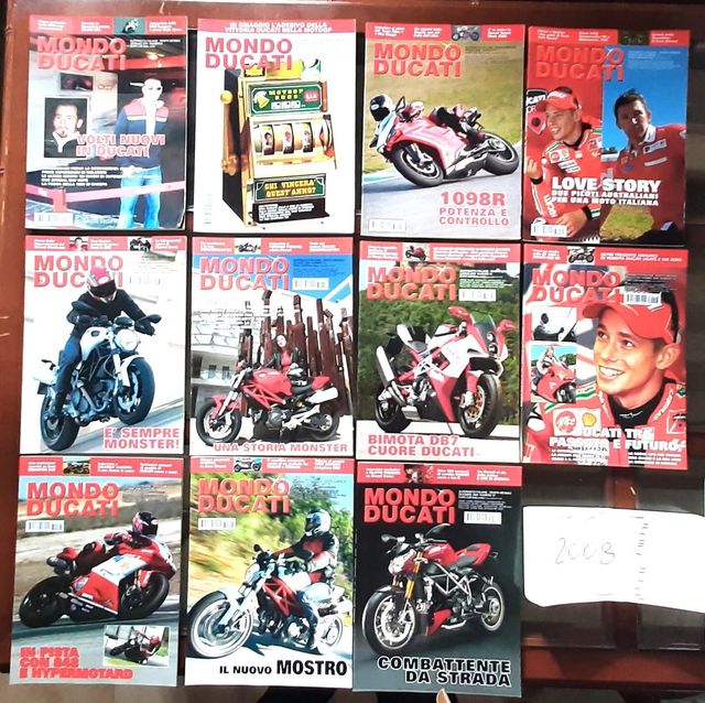 Riviste Mondo Ducati Annata Completa 2008