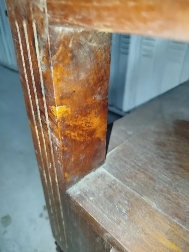 Mesa de centro madera y cristal