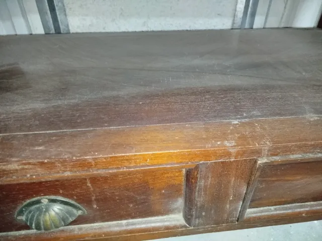 Mesa de centro madera y cristal
