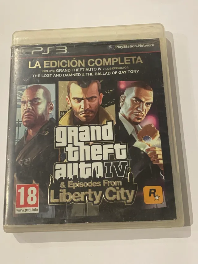 Grand Theft Auto IV Edición Completa para PS3