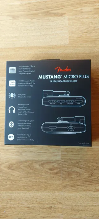 Fender Mustang Micro Plus Amplificador Guitarra