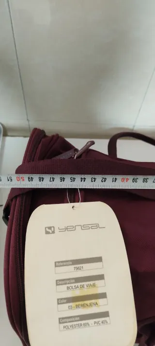 Bolso de viaje Samsal morado