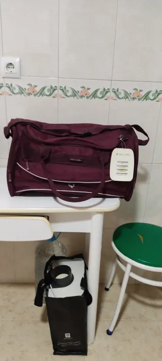 Bolso de viaje Samsal morado