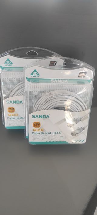 CABLE INTERNET 25 METROS CAT-6 A ESTRENAR
