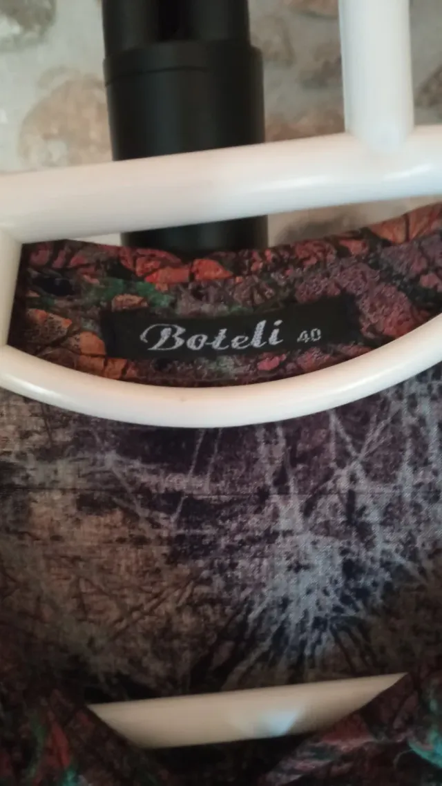 Camisa estampada multicolor