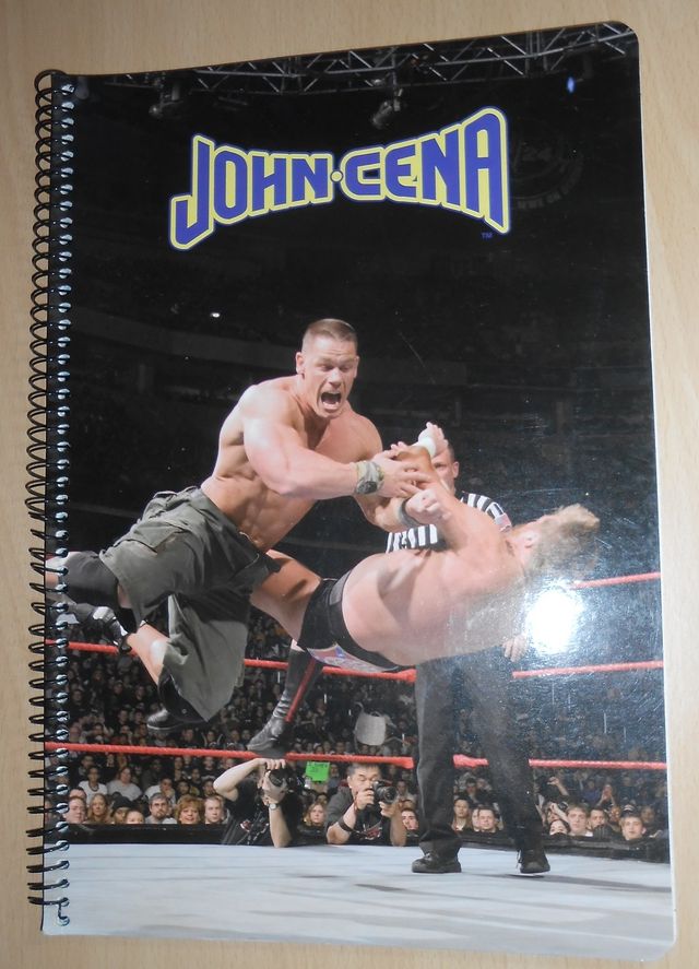 Quaderni WWE Undertaker e John Cena