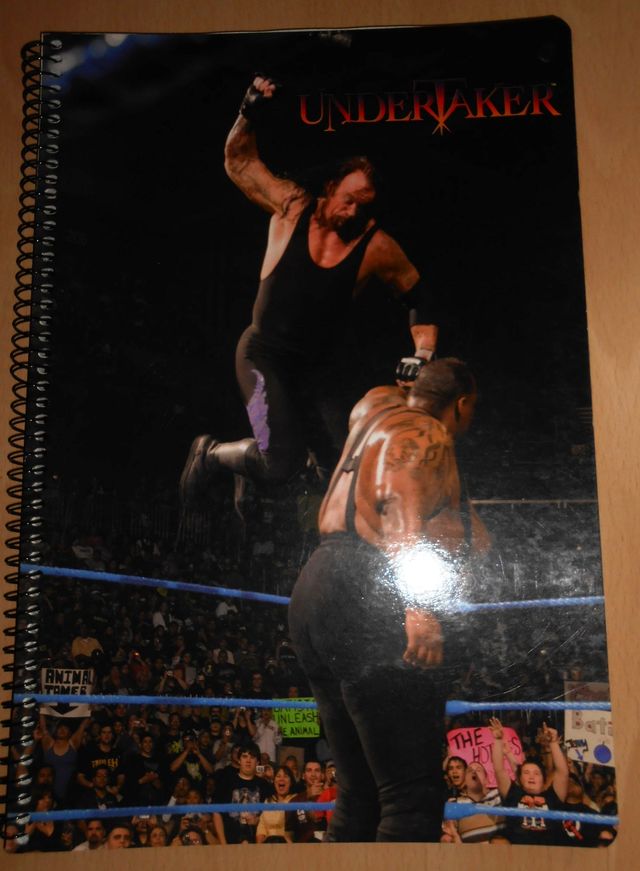 Quaderni WWE Undertaker e John Cena