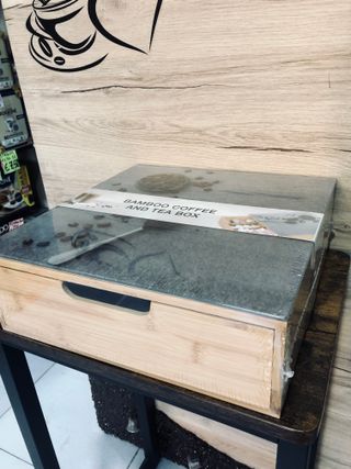 Portacialde in bambù per caffè e tè