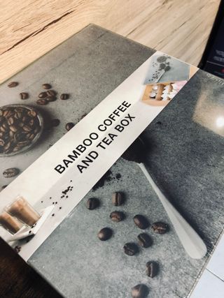 Portacialde in bambù per caffè e tè