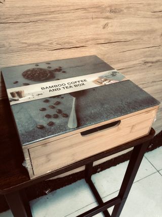 Portacialde in bambù per caffè e tè