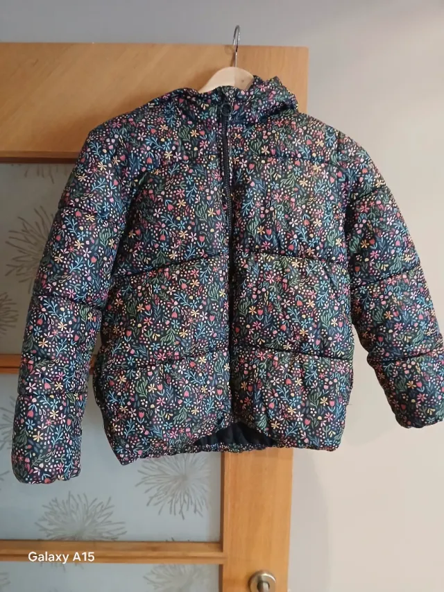 Anorak niña estampado floral
