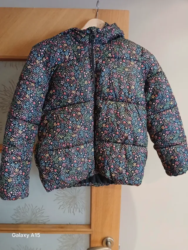 Anorak niña estampado floral