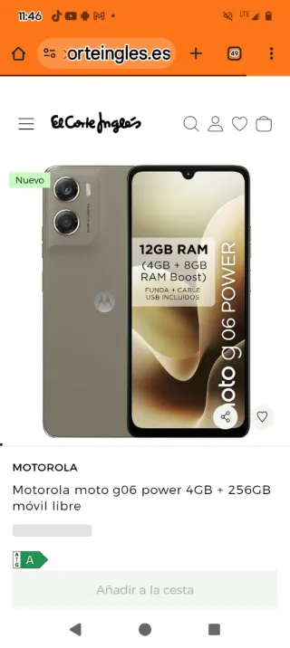 Motorola Moto G06 256GB