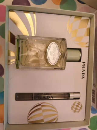 Estuche Perfume Prada Set Mujer Infusion Iris