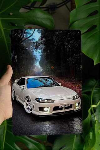 Nissan Silvia S15 – Targa decorativa 30x20 cm in m