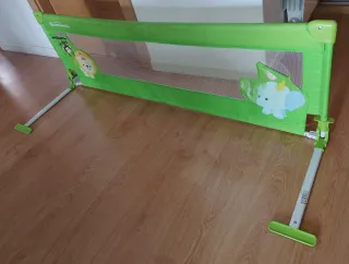 Barrera de Cama Infantil Verde