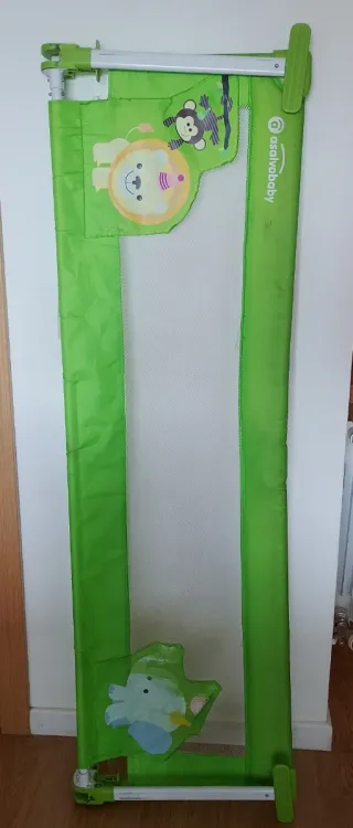 Barrera de Cama Infantil Verde