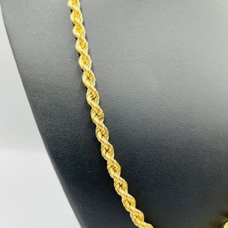 CORDON SALOMONICO. Hueco. Oro 18k