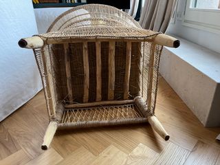 Sillas Malawi de mimbre y madera