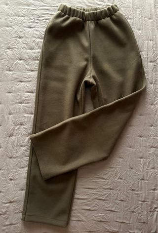 Pantalón Oysho invierno marrón